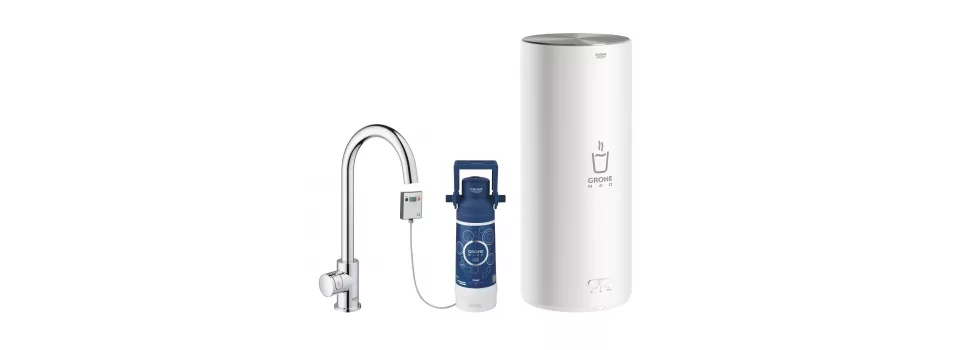 GROHE Red Mono — надёжный и удобный вентиль для вашей кухни