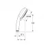 Коллекция Grohe Ручной душ GROHE QuickFix Vitalio Comfort 100 New IV, (4 режима), хром (26094000) Коллекция Grohe Ручной душ GROHE QuickFix Vitalio Comfort 100 New IV, (4 режима), хром (26094000)