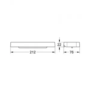 Полочка для GROHE Eurosmart Cosmopolitan (18349000) Полочка для GROHE Eurosmart Cosmopolitan (18349000)