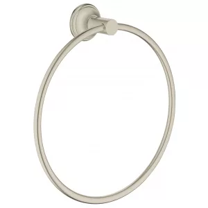 Кольцо для полотенца GROHE Essentials Authentic, никель матовый (40655EN1) Кольцо для полотенца GROHE Essentials Authentic, никель матовый (40655EN1)
