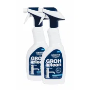 Набор из двух бутылок универсального чистящего средства GROHE, GROHclean Professional, с распылителем, (48166000-DUO)