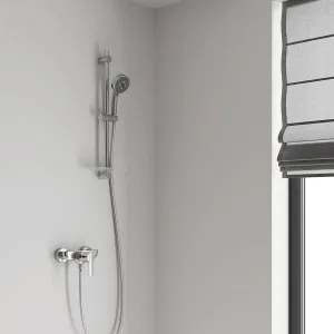 Душевой гарнитур, 3 вида струй, GROHE Vitalio Comfort, хром (26097000) Душевой гарнитур, 3 вида струй, GROHE Vitalio Comfort, хром (26097000)