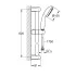 Душевой гарнитур GROHE Vitalio Go 100, хром (26196000) Душевой гарнитур GROHE Vitalio Go 100, хром (26196000)