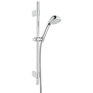 Душевой гарнитур GROHE Relexa Champagne (ручной душ, штанга 600 мм, шланг 1750 мм), хром (28944000) Душевой гарнитур GROHE Relexa Champagne (ручной душ, штанга 600 мм, шланг 1750 мм), хром (28944000)