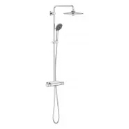 Душевая система с термостатом для настенного монтажа, GROHE Vitalio Joy 260, QuickFix, хром, (26403002)