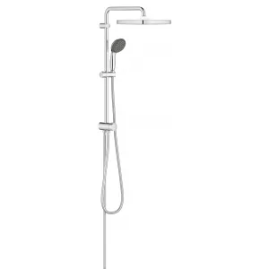 Душевая система Flex наружного монтажа с переключателем, GROHE QuickFix Vitalio Start System 250 Cube, хром, (26698000) Душевая система Flex наружного монтажа с переключателем, GROHE QuickFix Vitalio Start System 250 Cube, хром, (26698000)