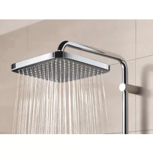 Душевая система Flex наружного монтажа с переключателем, GROHE QuickFix Vitalio Start System 250 Cube, хром, (26698000) Душевая система Flex наружного монтажа с переключателем, GROHE QuickFix Vitalio Start System 250 Cube, хром, (26698000)