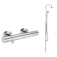 Душевая система GROHE New Tempesta 200 с термостатом (NB0035)