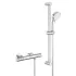 Термостат для душа GROHE Grohtherm 1000 Performance, внешний монтаж 1/2", хром + Душевой гарнитур Tempesta Cosmopolitan 100, 2 режима, душевая штанга 600 мм (34783000) Термостат для душа GROHE Grohtherm 1000 Performance, внешний монтаж 1/2", хром + Душевой гарнитур Tempesta Cosmopolitan 100, 2 режима, душевая штанга 600 мм (34783000)