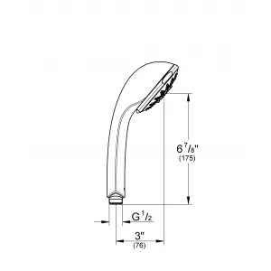Ручной душ GROHE Relexa (5 режимов), хром (28897000) Ручной душ GROHE Relexa (5 режимов), хром (28897000)