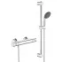 Термостатический смеситель для душа GROHE Precision Start с душевым гарнитуром, хром (34597000) Термостатический смеситель для душа GROHE Precision Start с душевым гарнитуром, хром (34597000)