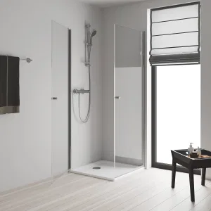 Термостат для душа внешнего монтажа GROHE Precision Get, хром (34773000) Термостат для душа внешнего монтажа GROHE Precision Get, хром (34773000)