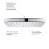 Верхний душ с одним режимом, GROHE Vitalio Comfort 250, хром, (26695000) Верхний душ с одним режимом, GROHE Vitalio Comfort 250, хром, (26695000)