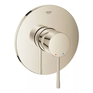Смеситель однорычажный для душа GROHE Essence, круглая розетка, никель глянец (24057BE1) Смеситель однорычажный для душа GROHE Essence, круглая розетка, никель глянец (24057BE1)