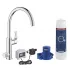 Смеситель для кухни GROHE Blue Pure Eurosmart, стартовый комплект, хром, (30384000) Смеситель для кухни GROHE Blue Pure Eurosmart, стартовый комплект, хром, (30384000)