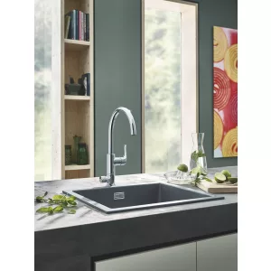 Смеситель для кухни GROHE Blue Pure Eurosmart, стартовый комплект, хром, (30384000) Смеситель для кухни GROHE Blue Pure Eurosmart, стартовый комплект, хром, (30384000)