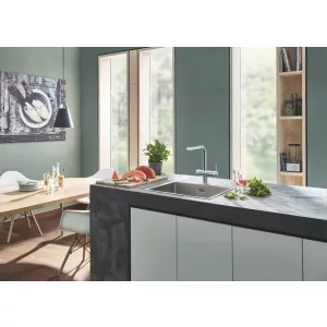 Смеситель для кухни GROHE Blue Pure Minta, стартовый комплект, хром, (30393000) Смеситель для кухни GROHE Blue Pure Minta, стартовый комплект, хром, (30393000)