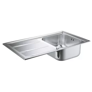 Мойка GROHE из нержавеющей стали с корзинчатым вентилем, оборачиваемая K400 45 -S 86/50 1.0 (31566SD0) Мойка GROHE из нержавеющей стали с корзинчатым вентилем, оборачиваемая K400 45 -S 86/50 1.0 (31566SD0)