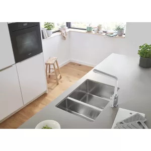 Мойка, GROHE K700, нержавеющая сталь, (31575SD0) Мойка, GROHE K700, нержавеющая сталь, (31575SD0)