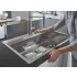 Мойка GROHE из нержавеющей стали с корзинчатым вентилем, расположение основной чаши слева, K1000 80-S 116/52 1.0 (31581SD0) Мойка GROHE из нержавеющей стали с корзинчатым вентилем, расположение основной чаши слева, K1000 80-S 116/52 1.0 (31581SD0)