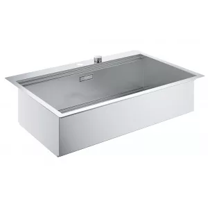 Мойка GROHE K800 90-S 84,6/56 1.0, 1 чаша, без корзинчатого вентиля, нержавеющая сталь (31584SD0) Мойка GROHE K800 90-S 84,6/56 1.0, 1 чаша, без корзинчатого вентиля, нержавеющая сталь (31584SD0)