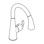 Смеситель сенсорный для кухни GROHE Zedra Touch, хром (30219001)