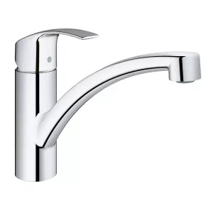 Смеситель для кухни GROHE Eurosmart new с низким изливом и энергосберегающим картриджем, хром (30260002) Смеситель для кухни GROHE Eurosmart new с низким изливом и энергосберегающим картриджем, хром (30260002)