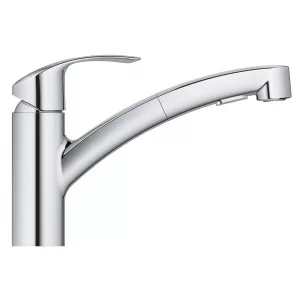 Смеситель однорычажный для мойки, GROHE Eurosmart, хром, (30305000) Смеситель однорычажный для мойки, GROHE Eurosmart, хром, (30305000)