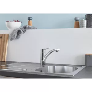 Смеситель для кухонной мойки GROHE Swift c низким изливом, хром (30358000) Смеситель для кухонной мойки GROHE Swift c низким изливом, хром (30358000)