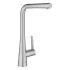 Смеситель для кухонной мойки GROHE Scala с выдвижной лейкой с 2 режимами струи, L-образный излив, суперсталь (30441DC0) Смеситель для кухонной мойки GROHE Scala с выдвижной лейкой с 2 режимами струи, L-образный излив, суперсталь (30441DC0)