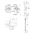 Готовый набор для туалета GROHE Bau Ceramic с панелью смыва Skate Cosmopolitan (NW0009) Готовый набор для туалета GROHE Bau Ceramic с панелью смыва Skate Cosmopolitan (NW0009)