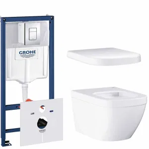 Готовый набор для туалета GROHE Euro Ceramic (NW0016-1) Готовый набор для туалета GROHE Euro Ceramic (NW0016-1)