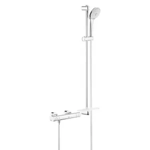 Термостат для душа с душевым гарнитуром, GROHE Grohtherm 1000 Cosmopolitan M, хром, (34321002) Термостат для душа с душевым гарнитуром, GROHE Grohtherm 1000 Cosmopolitan M, хром, (34321002)