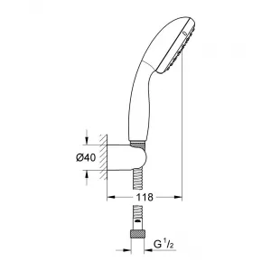 Готовый набор для ванной, GROHE Eurosmart, смесители для ванны и раковины, душевой набор, хром, (124470) Готовый набор для ванной, GROHE Eurosmart, смесители для ванны и раковины, душевой набор, хром, (124470)