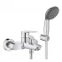 Смеситель для ванны GROHE QuickFix Start, с душевым набором, хром, (23413002) Смеситель для ванны GROHE QuickFix Start, с душевым набором, хром, (23413002)