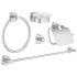 Набор аксессуаров GROHE Essentials (5 предметов), суперсталь (40344DC1) Набор аксессуаров GROHE Essentials (5 предметов), суперсталь (40344DC1)