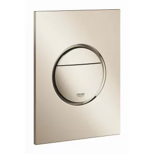 Накладная панель смыва для унитаза GROHE Nova Cosmopolitan, размер S, вертикальная, никель (37601BE0) Накладная панель смыва для унитаза GROHE Nova Cosmopolitan, размер S, вертикальная, никель (37601BE0)