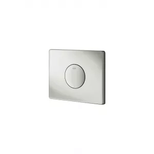 Панель смыва для унитаза GROHE Skate (1 режим смыва), матовый хром (38573P00) Панель смыва для унитаза GROHE Skate (1 режим смыва), матовый хром (38573P00)
