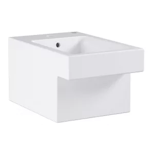Биде подвесное GROHE Cube Ceramic, альпин-белый (3948600H) Биде подвесное GROHE Cube Ceramic, альпин-белый (3948600H)