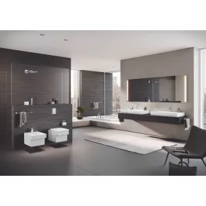 Биде подвесное GROHE Cube Ceramic, альпин-белый (3948600H) Биде подвесное GROHE Cube Ceramic, альпин-белый (3948600H)