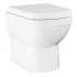 Унитаз напольный приставной GROHE Euro Ceramic, альпин-белый (39555000) Унитаз напольный приставной GROHE Euro Ceramic, альпин-белый (39555000)