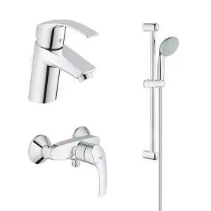 Промо-комплект для душа GROHE Eurosmart New, хром (123576) Промо-комплект для душа GROHE Eurosmart New, хром (123576)