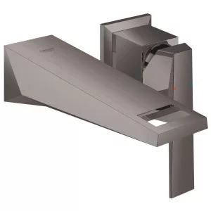 Смеситель для раковины GROHE Allure Brilliant , настенный монтаж, верхняя монтажная часть, темный графит глянец (19781A00) Смеситель для раковины GROHE Allure Brilliant , настенный монтаж, верхняя монтажная часть, темный графит глянец (19781A00)