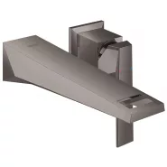 Смеситель для раковины GROHE Allure Brilliant, настенный монтаж, верхняя монтажная часть, темный графит глянец (19783A00)