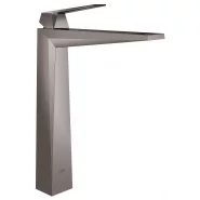 Смеситель для раковины GROHE Allure Brilliant, свободностоящий, гладкий корпус, темный графит глянец (23114A00)
