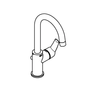 Смеситель для раковины однорычажный GROHE QuickFix Start с донным клапаном, хром (23554001) Смеситель для раковины однорычажный GROHE QuickFix Start с донным клапаном, хром (23554001)