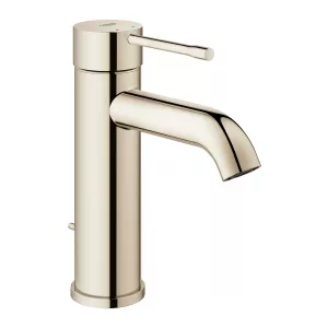 Смеситель для раковины GROHE Essence New с донным клапаном, никель глянец (23589BE1) Смеситель для раковины GROHE Essence New с донным клапаном, никель глянец (23589BE1)