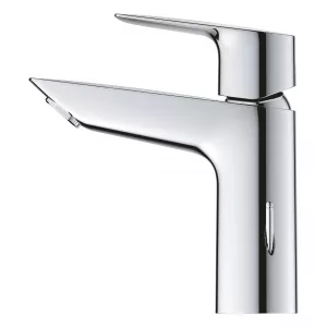 Смеситель для раковины GROHE BauEdge с рычажным донным клапаном, размер M, хром (23759001) Смеситель для раковины GROHE BauEdge с рычажным донным клапаном, размер M, хром (23759001)