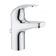 Смеситель для раковины GROHE Start Curve с энергосберегающим картриджем, донный клапан, хром (23765000)