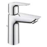 Смеситель для раковины GROHE Start Edge с рычажным донным клапаном, M-Size, хром (23774001)